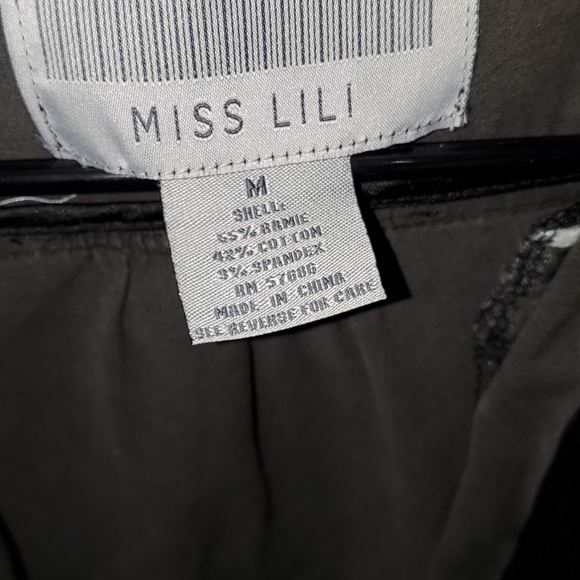 Black button up jacket - Picture 2 of 2